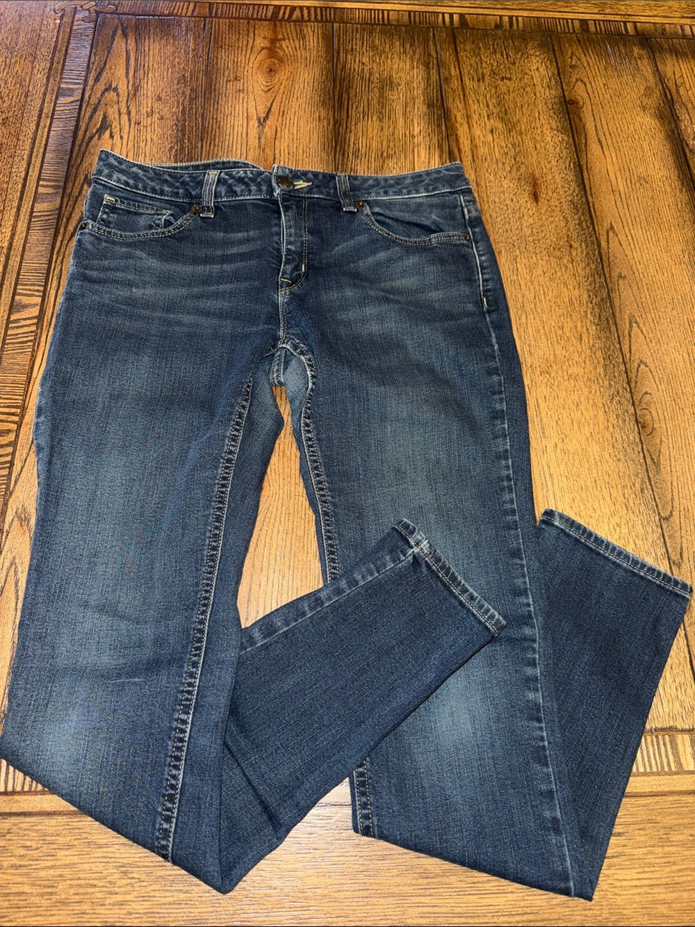 Michael Kors Women's Skinny Jeans in Dark Blue Wash